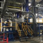 Монтаж технологического оборудования Автономной Газовой Электростанции на территории завода Ангстрем-Т