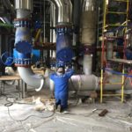 Монтаж технологического оборудования Автономной Газовой Электростанции на территории завода Ангстрем-Т