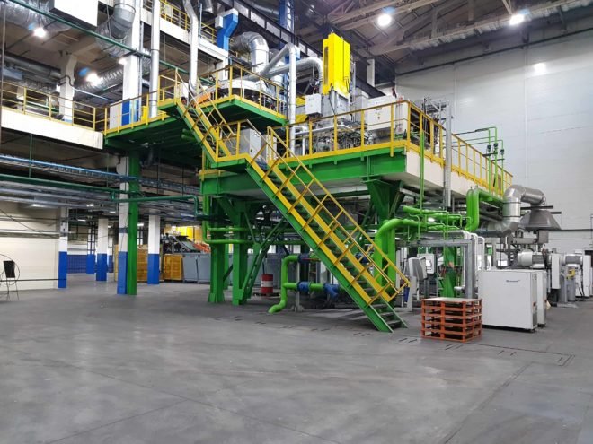 Монтаж оборудования Линии Готовой Смеси в Татарстане