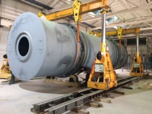 Такелаж и установка энергетического оборудования на территории ПАО «НЛМК» в Липецкой области