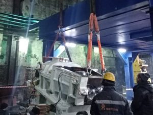 Такелаж и установка оборудования SACMI на керамическом производстве