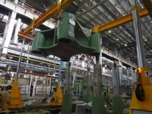 Погрузка и перевозка двух генераторов паровой турбины производства ALSTOM для ПТУ-1 и ПТУ-2 на Челябинской ГРЭС