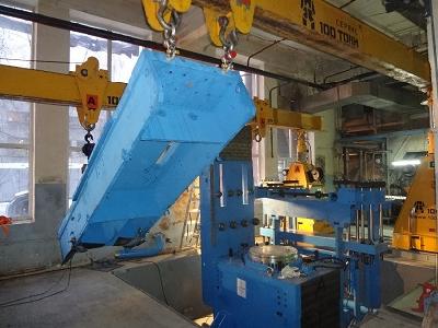 Разгрузка, выгрузка оборудования