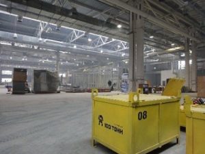 Демонтаж и монтаж шабота молота, ЧКПЗ