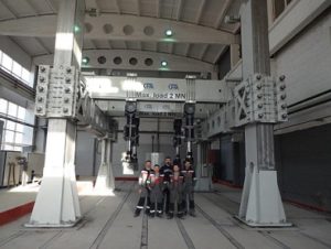 Демонтаж в Рязани и монтаж в Челябинске тяжеловесных частей пресса