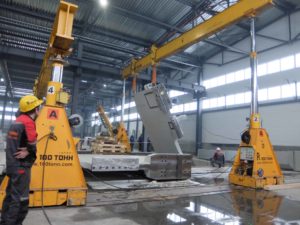 Такелаж пресса SACMI РН3590 для завода керамического гранита в Свердловской области