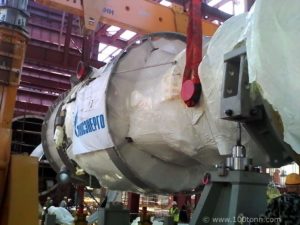 Монтаж турбины и генератора Siemens в Москве