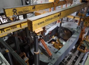 Демонтаж, перемещение и монтаж двух ролевых печатных машин MANROLAND UNISET и GLOBAL WEB SYSTEM