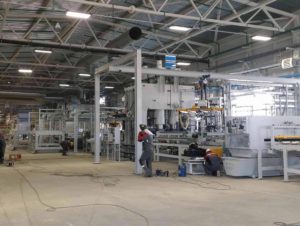 Монтаж барабанного гидроразбивателя Andritz FF-400EE в Набережных Челнах