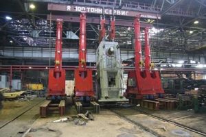 Разгрузка оборудования ЯМЗ-530 в Ярославле