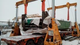 Монтаж змеевиков радиации печи 208-30-Н-001/002/003 в Тюменской области на территории АО «Антипинский НПЗ»