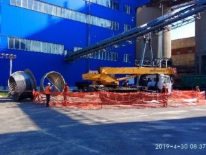 Ремонт пресса Siti EVO с заменой главного рабочего цилиндра