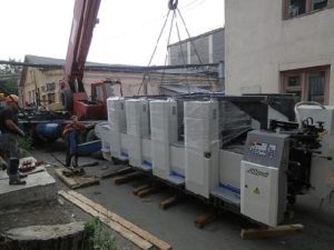 Демонтаж, упаковка и погрузка фидера Hauni для Лиггетт-Дукат