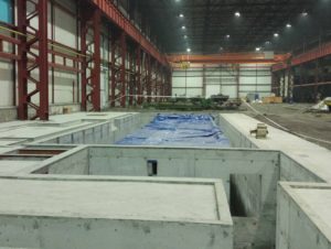 Передислокация экструзионной машины рукавной пленки Macchi №2 ES-55-30 COEX3