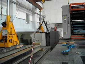 Монтаж печатной машины и ламинатора Rotomec (Италия) для «НПО «Криптен» (г. Дубна)