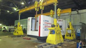 Перемещение и установка двух керамических прессов EVO в Екатеринбурге