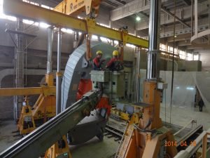 Применение балок в кантовании оборудования