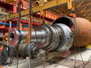 Кантование и установка пресса HLDS-400Т Haloong