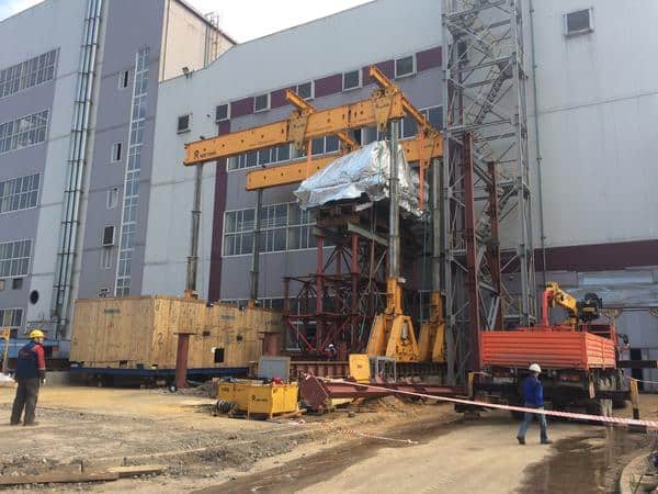 Установка турбины и компрессора Siemens на НЛМК