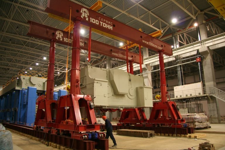 Монтаж оборудования | 100 Тонн Монтаж