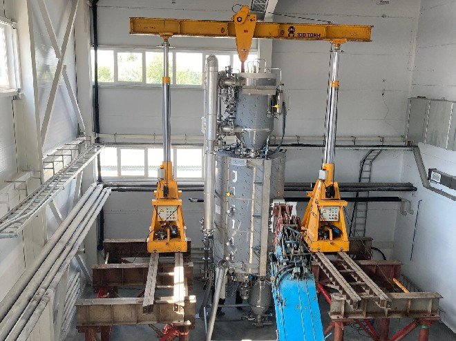 «100 ТОНН МОНТАЖ» выполнила такелаж на производстве пластиковой ...