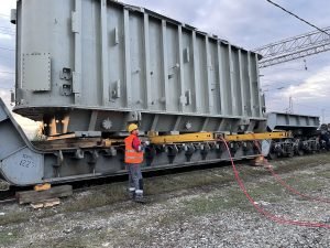 Монтаж центрифуги на производстве крахмала