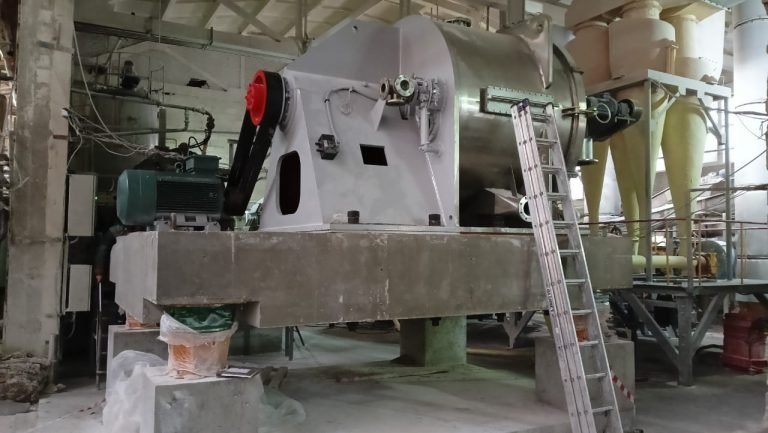 Монтаж центрифуги на производстве крахмала | 100 Тонн Монтаж