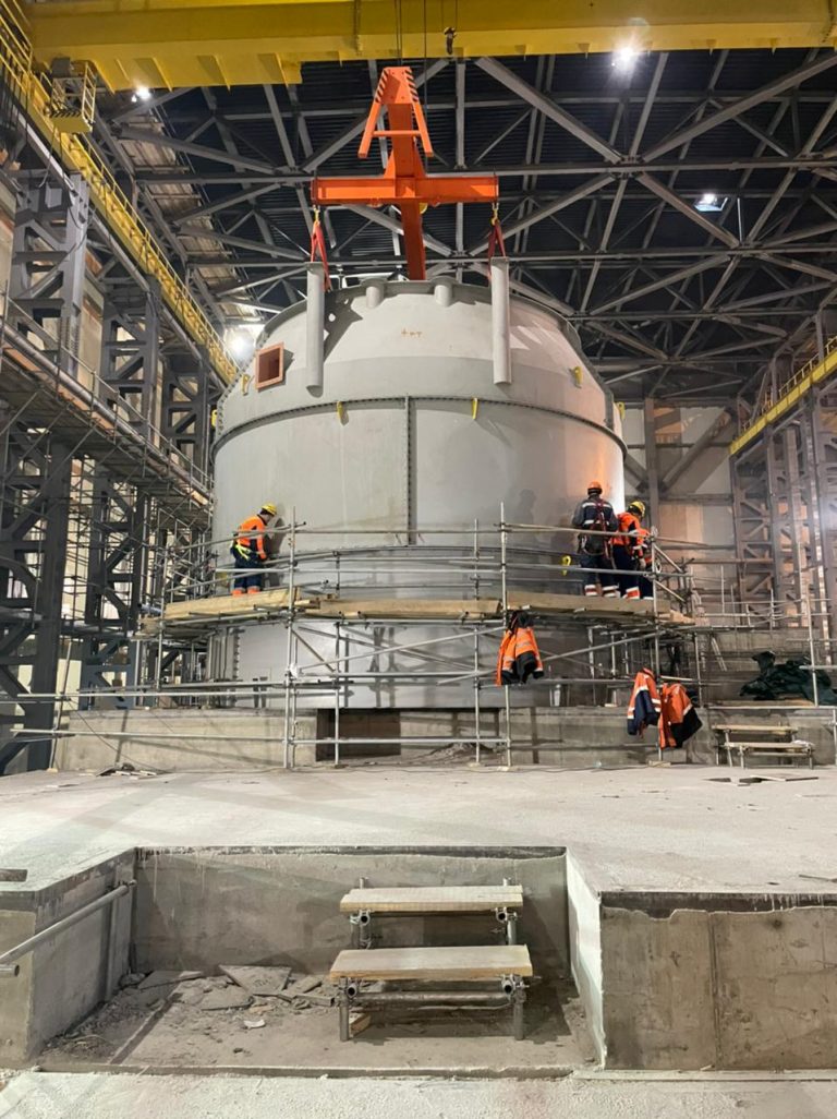 Монтаж флотационного оборудования на горно-металлургическом комбинате ...
