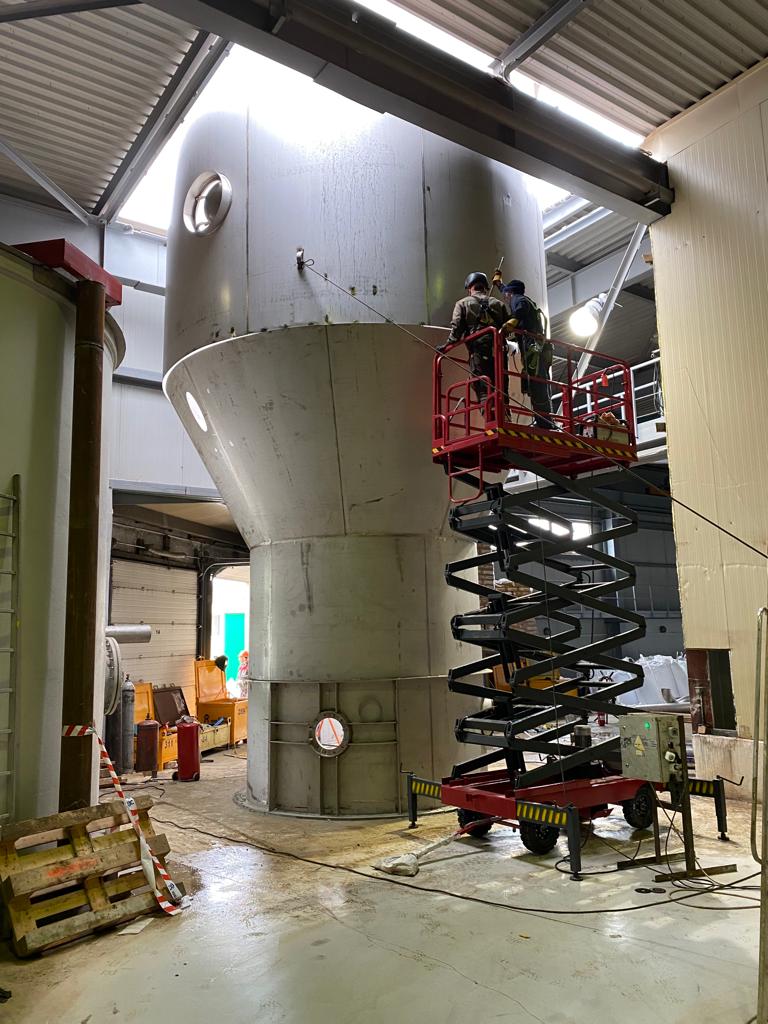 Монтаж емкостей в Москве