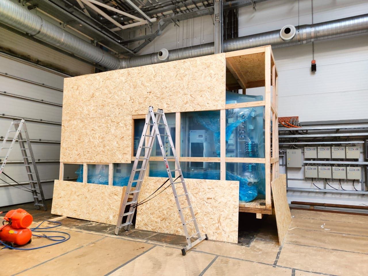 Переезд завода по производству двигателей