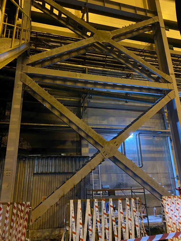 Монтаж металлоконструкций на ГОКе Монтаж металлоконструкций на ГОКе