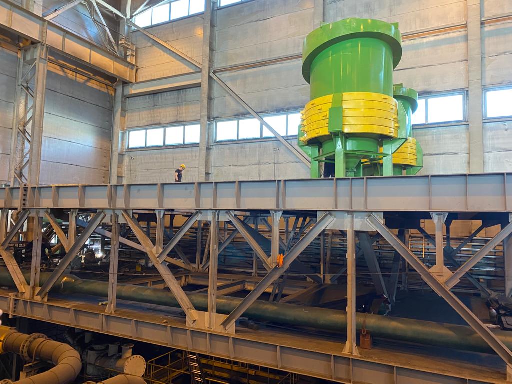 Монтаж сепараторов на ГОКе в Забайкалье Монтаж сепараторов на ГОКе в Забайкалье