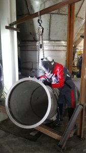 Сварка на оборудовании ОХНВП