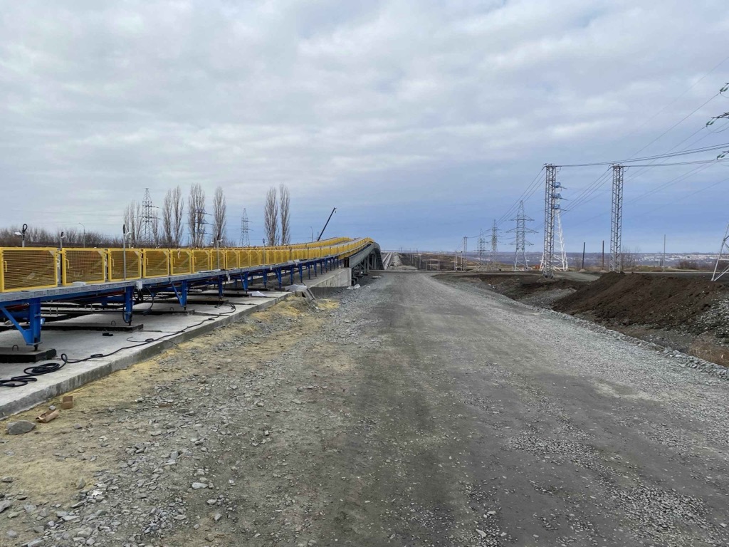 Монтаж магистральных конвейеров на действующем ГОКе