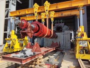 Релокация печатной машины Fischer&Krecke