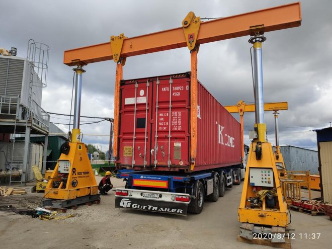 Как выполняются погрузочно-разгрузочные работы | 100 Тонн