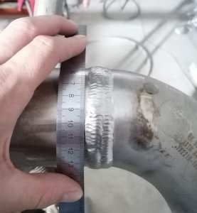 Визуальный контроль шва