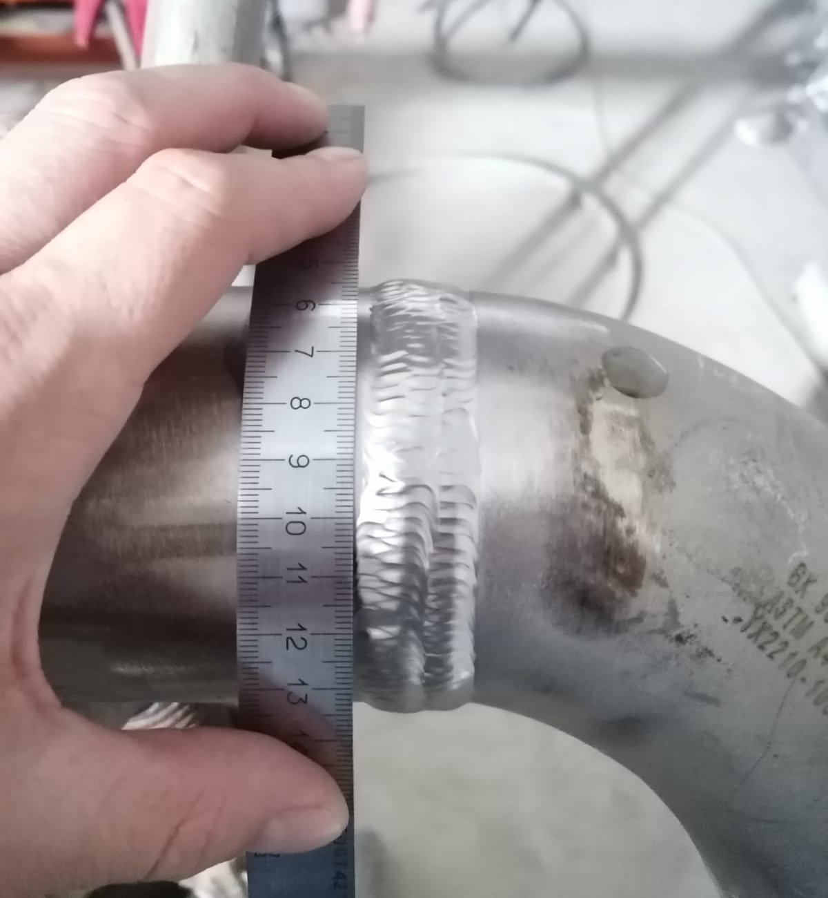 Визуальный контроль шва Визуальный контроль шва