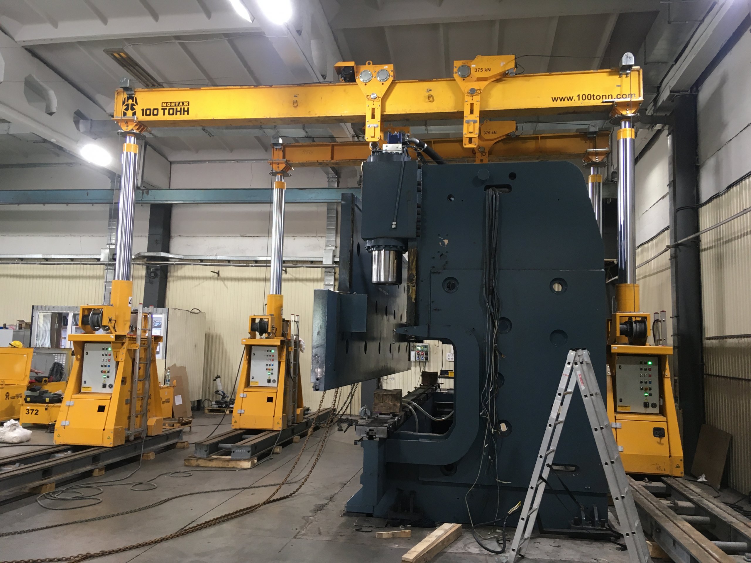 Релокация прессов DURMA, Ermaksan, Ozkoc в Татарстане