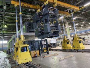 Монтаж ванны цинкования