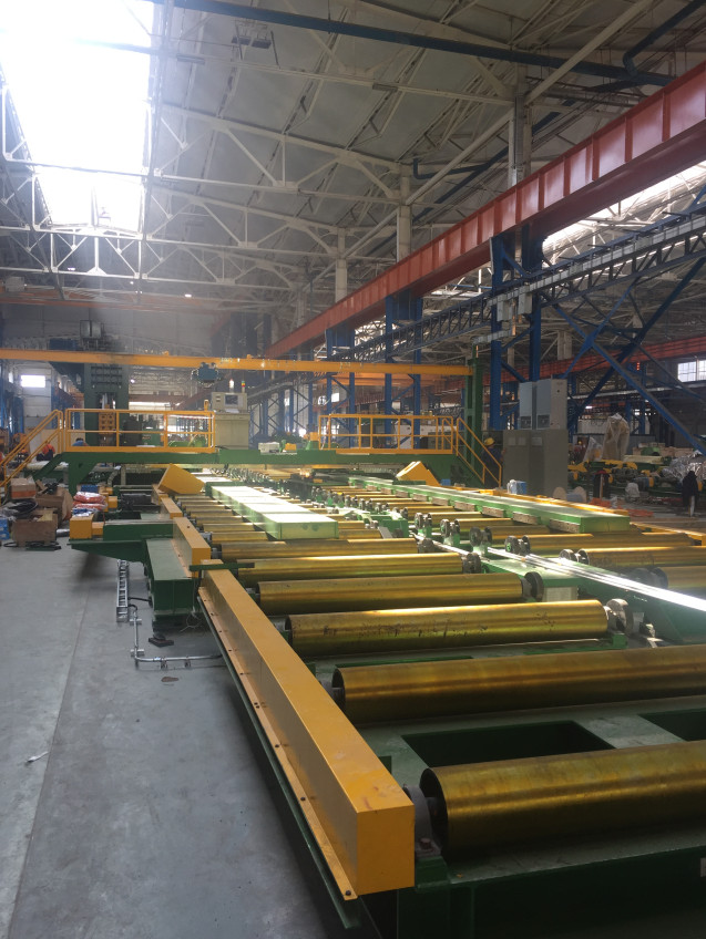 Монтаж линии по производству сварных труб в Воронежской области