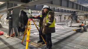 Геодезические работы при монтаже оборудования