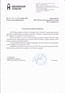 Отзыв: ООО «Новолипецкий газобетон»