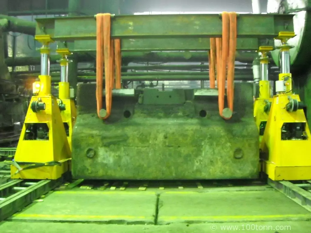 Монтаж шабота молота, ЧКПЗ