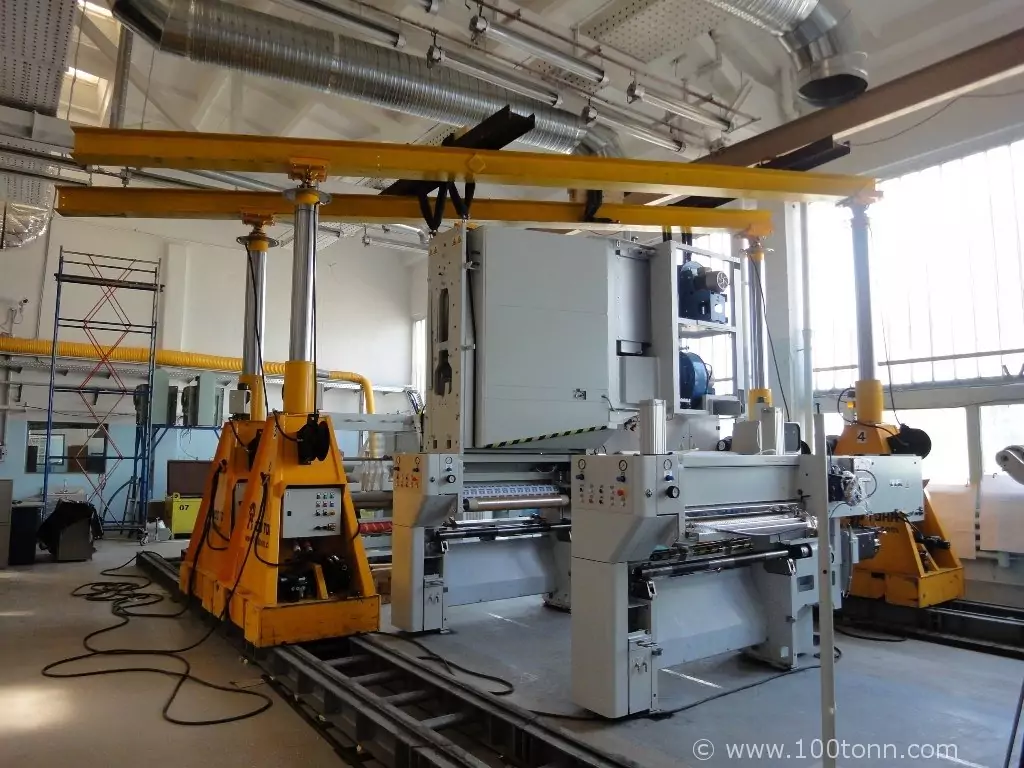 Монтаж печатной машины и ламинатора Rotomec (Италия) для «НПО «Криптен» (г. Дубна)