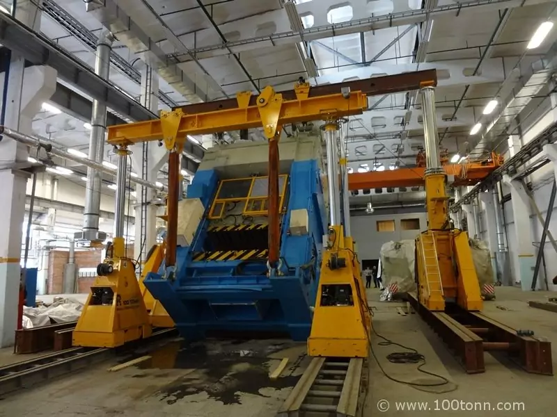 Установка прессов ARISA для завода Gestamp Automocion, Тольятти