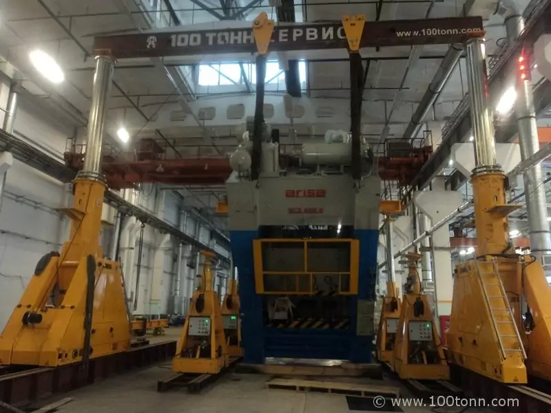 Установка прессов ARISA для завода Gestamp Automocion, Тольятти