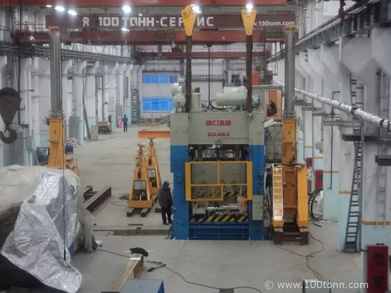 Установка прессов ARISA для завода Gestamp Automocion, Тольятти