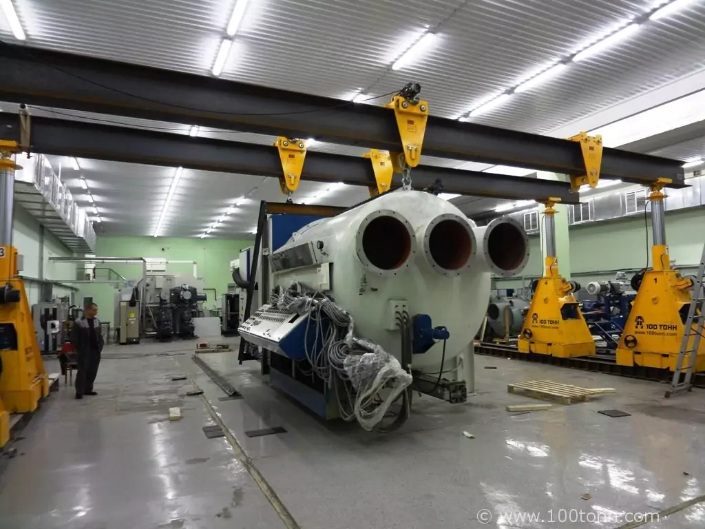 Демонтаж, перемещение и монтаж вакуумной машины в Дубне