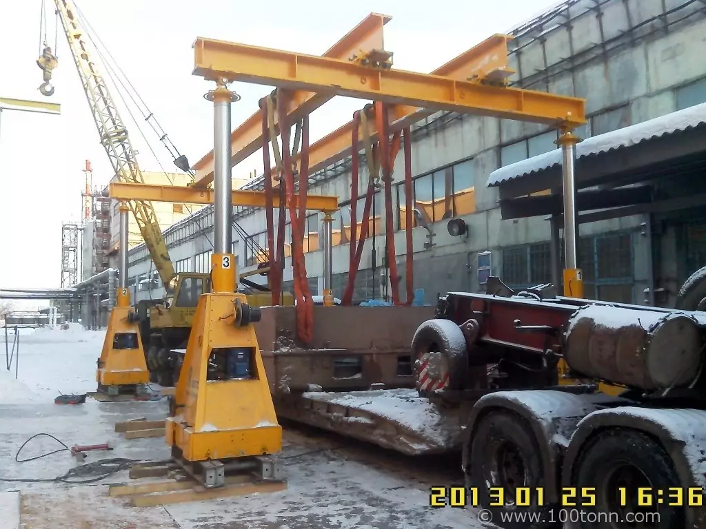 Разгрузка и монтаж термопластавтомата, Дзержинск